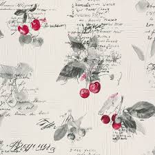 Rasch Aqua Deco 837513 Tapete Vinyl Papier Kuche Kirsche Weiss Rot Grau In Heimwerker Farben Tapeten Amp Zubehor Tapet Tapete Kuche Tapeten Vinyl Wallpaper