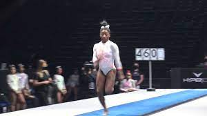 Video of simone biles historic double pike on vault watched 5 million times dan cancian 5/25/2021 cdc considering revising mask guidance as us cases rise, fauci says: Simone Biles Vault 2021 Gk U S Classic Senior Competition Youtube