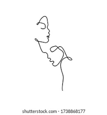 Women Line Art Tattoo Images Stock Photos Vectors Shutterstock