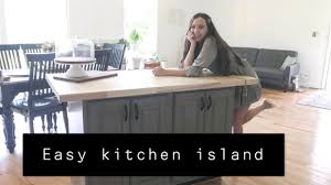 On the last three house hunts for a new home, a kitchen island was always at the top of the list in the kitchen this kitchen island looks pretty easy to make and very budget friendly from kruse's workshop. How To Make A Kitchen Island 200 Kitchen Island Youtube