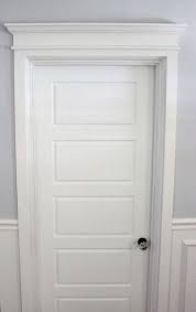 The best white paints for interior doors. Diy Door Trim Tutorial Dream Book Design Craftsman Interior Doors Diy Interior Doors Interior Door Trim