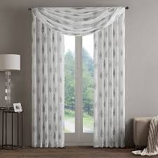 Magical, meaningful items you can't find anywhere else. Regency Heights Aria Stamp Sheer Window Scarf Valance Bed Bath Beyond