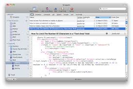 Snippets Code Snippet Manager For Mac Os X Coding Website Development Software Development