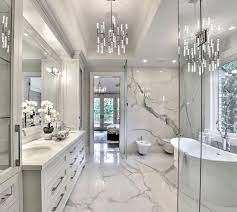 30 Amazing Marble Bathroom That Make Your Bathroom Look Luxurious Bagni Di Lusso Bellissimi Bagni Bagno Padronale