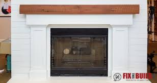 Windsorone s4sse trim boards are used to create this craftsman style mantel. How To Build A Fireplace Surround And Mantel Fixthisbuildthat