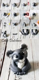 Kuala Bear Tutorial By Cake Dutchess Cake Dutchess Fondant Cake Toppers Cake Decorating Tutorials