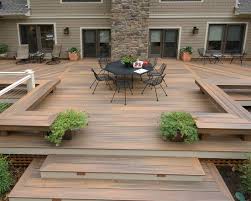 75 Inspiring And Modern Deck Design Ideas For A Relax In The Open Backyard Patio Designs Decks Backyard Wooden Deck Designs