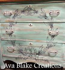 Diy Painted Dresser With Wreath Reader Featured Project The Graphics Fairy