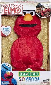 Elmo thinks there?s nothing better than a great big hug! Amazon Com Sesame Street Love To Hug Elmo Talking Singing Hugging 14 Plush Toy For Toddlers Kids 18 Months Up Toys Games