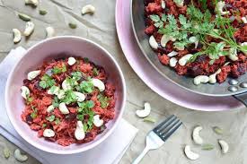 Spiced Pilau Rice With Beets Recipe Chocolate Zucchini Recipe Beet Recipes Pilau Rice Spiced Rice