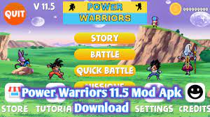 The description of power warriors app. Power Warriors 11 5 Mod Apk Download Apk2me