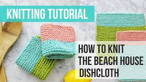 Holiday crafts, kids crafts, crochet, knitting, dolls, rubber stamps and much more! Beach House Knitted Dishcloth Free Pattern Just Be Crafty