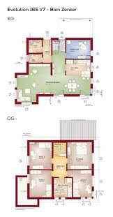Grundriss Einfamilienhaus Modern Mit Satteldach Erker Anbau Carport 6 Zimmer 165 Qm Wfl O Grundriss Einfamilienhaus Grundriss Stadtvilla Haus Grundriss