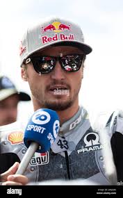 Victoria, Australia. 27th Oct, 2019. 27th October 2019; Phillip Island  Grand Prix Circuit, Phillip Island, Victoria, Australia; Australian Moto  GP, Race day; Pramac Racing rider Jack Miller before the race