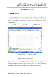 Maybe you would like to learn more about one of these? Pdf Modul Praktek Menggambar Teknik Autocad Memulai Autocad M Ansyar Bora Academia Edu
