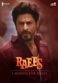 1monthforraees Shahrukh Khan Raees Bollywood Shahrukh Khan