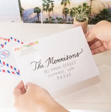In the case of more casual weddings, four months can be enough. How To Address Save The Date Postcards Mixbook Inspiration