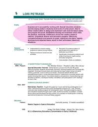 resume career profile statement