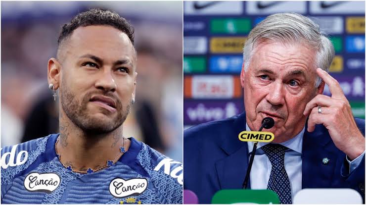 Neymar desmintió la versión de Carlo Ancelotti sobre su ausencia en la  Selección de Brasil y encendió la polémica | TN
