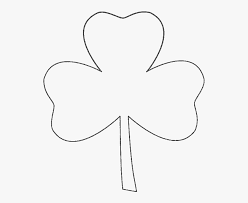 Maybe you would like to learn more about one of these? Three Leaf Clover Coloring Pages Three Leaf Clover Drawing Free Transparent Clipart Clipartkey