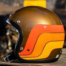 Dot Super Magnum 70 S Line Painted Bike Helmet Bike Helmet Diy Vintage Helmet