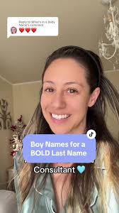 Replying to @What's in a Baby Name @kathrynmullen697 when it comes to  finding a boy name that goes with a bold, consonant-heavy last name, I’d  recommend matching the last name’s strength, and choosing ...