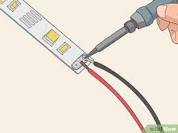 Get an inexpensive heat gun at a place like harbor freight. 4 Ways To Install Led Strip Lighting Wikihow