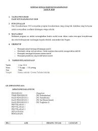 11 november 2017 masa : Kertas Kerja Hari Keusahawanan Doc