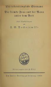 War noch der erste einakter. Die Fremde Frau Und Der Mann Unter Dem Bett Wikiwand