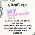 CRAFT TEA - DIY BOOKMARK BAR