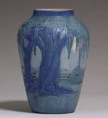 Newcomb College Scenic Vase Anna Frances Simpson 1917 Newcomb Pottery Pottery Art Historical Design