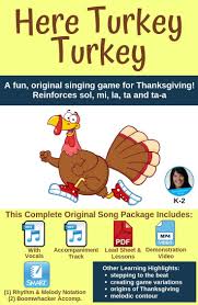 Thanksgiving Song Activity Turkey Game Mp3s Music Lessons Smart Video Thanksgiving Songs Lesson Music Lessons