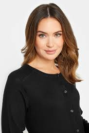 Hot long black button up cardigan Outlet