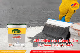 Các loại sơn chống thấm TAIKO và giải pháp chống thấm hiệu quả nhất |  Tongkhoson.com