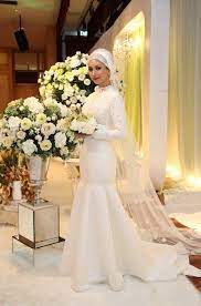 Pin By Diyana Hassan On Wedding Idea Nikah Dress Muslim Bridal Bridal Wear