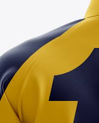 Download Men S Tracksuit Mock Up Back View In Apparel Mockups On Yellow Images Object Mockups