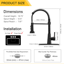 Check spelling or type a new query. Besy Kitchen Faucet With Pull Down Sprayer High Arc Single Handle Single Lever Spring Rv Kitchen Sink Faucet With Pull Out Sprayer