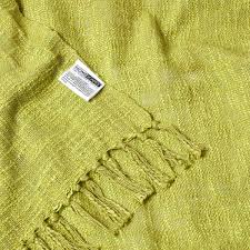 Jeté de canapé de livingo » grand choix top marques jetés de canapé en promotion bonnes affaires acheter maintenant en ligne pas cher. Jete De Lit Ou De Canape Vert Nirvana En Coton