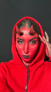 I’m Amanda 😈, #halloween #devil #devilmakeup #fyp#هالووین#گریم_صورت