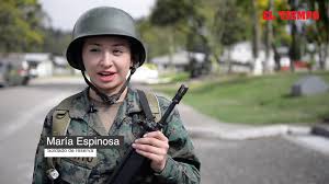 Primer Grupo De Mujeres Terminan El Servicio Militar En Ecuador Youtube