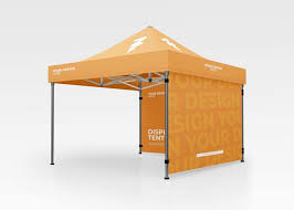 Free Display Tent Mockup Psfiles Mockup Psd Psd Mockup