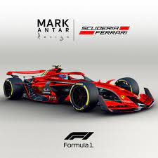 El sf21 se destaca en curva lenta y calienta las ruedas mejor que los rivales. 2021 F1 Concept In A Ferrari Livery Formula1