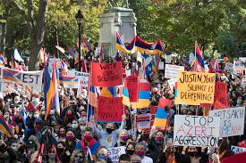 Manifestation montreal / montreal protestpic.twitter.com/bdipm8nthn. Haut Karabakh Manifestation De La Diaspora Armenienne A Montreal La Presse