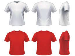 Download Vector Realistic T Shirt Template Free Download T Shirt Template