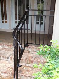 Custom Wrought Iron Residential Railings Raleigh Wrought Iron Co Exterior Stair Railing Railings Outdoor Wrought Iron Porch Railings