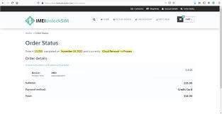 No, the results will be the same since both countries share the same databases so there is no difference. Imei Unlock Sim Reviews 28 Reviews Of Imeiunlocksim Com Sitejabber