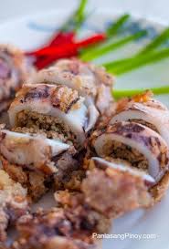 Rellenong Pusit Pusit Recipe Seafood Recipes Food