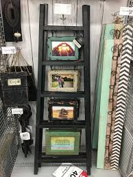 Rustic Ladder Picture Frame Holder So Cute Found At Michaels Rustic Frames Rustic Rustic Ladder