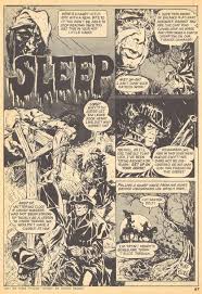 Diversions of the Groovy Kind: Black and White Wednesday: "Sleep" by Pagan  and Ploog