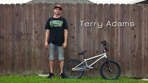 Terry Adams Flatland Bmx Bike Check Youtube